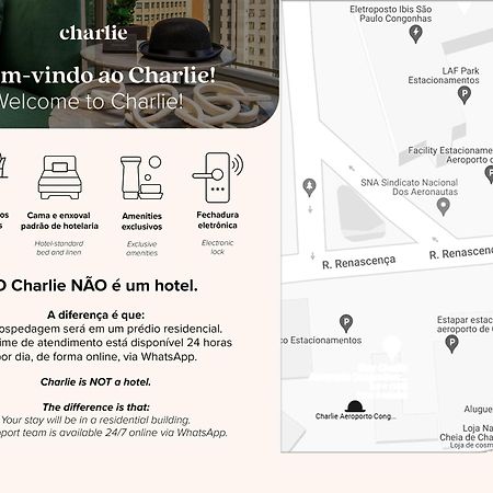 圣保罗Charlie Aeroporto Congonhas Cgh公寓 外观 照片